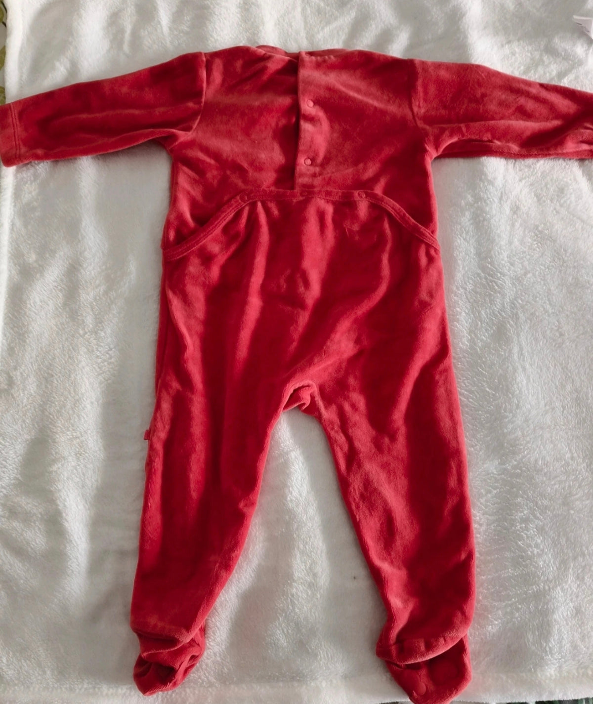 Pyjama dors-bien en velours Disney Minnie — 18 mois